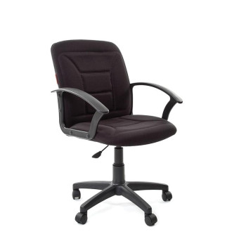 Кресло офисное Chairman 627 черное (ткань/пластик)