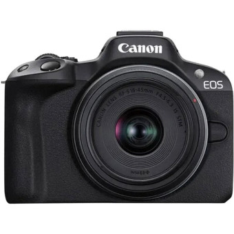Фотоаппарат Canon EOS R50 kit + объектив RF-S 18-45mm IS STM Black (5811C012)