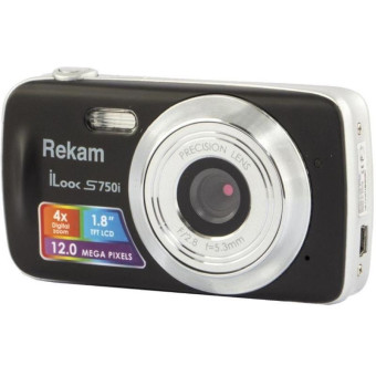 Уценка. Цифровой компактный Фотоаппарат Rekam ILook S750i черный. уц_тех