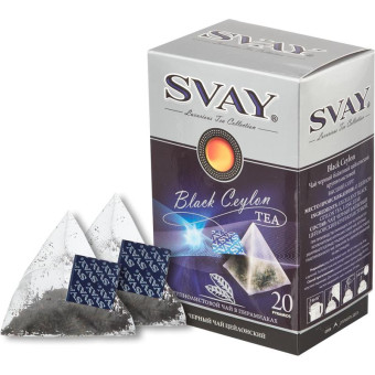 Чай Svay Black Ceylon черный 20 пакетиков