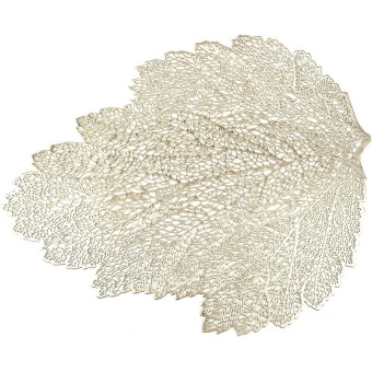 Салфетка сервировочная (плейсмат) Nouvelle Daily Аjoure 36x46 см  золотистая (4 штуки в упаковке)