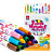 Фломастеры Deli Super Washable Marker 12 цветов смываемые