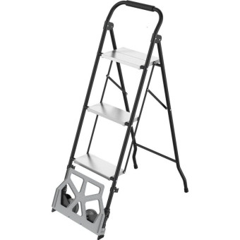 Стремянка алюминиевая/стальная Zalger 3 ступени (911-3)