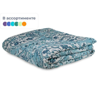 Одеяло Эконом 140х205 см файбер/микрофибра стеганое