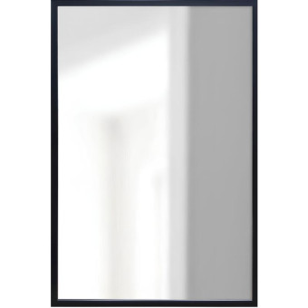 Зеркало настенное (черный, 640x940 мм)