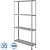 Стеллаж металлический Cobalt Shelf MS KD серый 4 полки 1000х300х1750 мм