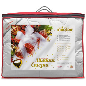 Одеяло Ol-tex Зимняя сказка новогоднее 140х205 см холфитекс/микрофибра стеганое