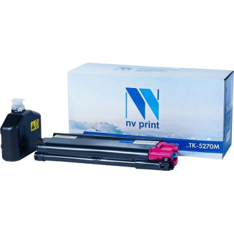 Картридж лазерный NV Print TK-5270M для Kyocera пурпурный совместимый
