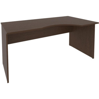 Стол эргономичный Riva правый (венге цаво, 1600х900х750 мм)