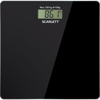 Весы напольные Scarlett SC-BS33E036 черные