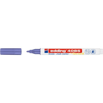Маркер меловой Edding 4085 фиолетовый металлик 1-2 мм