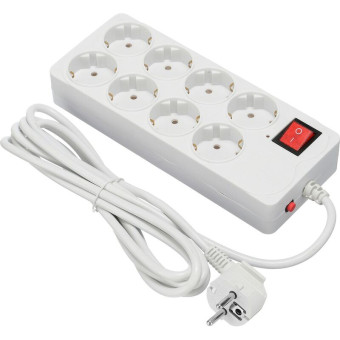 Сетевой фильтр Buro 800SH-3-W на 8 розеток 3 метра