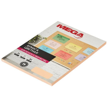 Бумага цветная для печати Promega jet Pastel персиковая (А4, 80 г/кв.м, 50 листов)