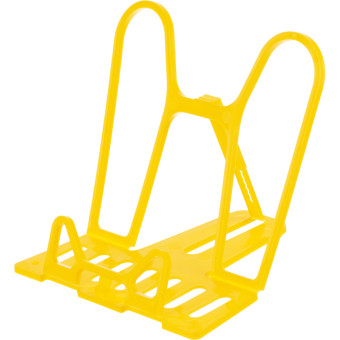 Подставка для книг Глобус пластиковая жёлтая