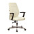 Кресло офисное Easy Chair 224 бежевое (искусственная кожа, металл)