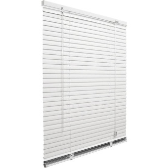 Жалюзи горизонтальные пластиковые белые (80х160 см)