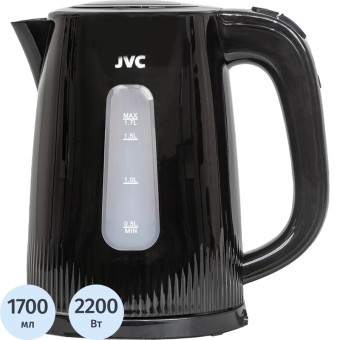Чайник электрический JVC JK-KE1210 чёрный
