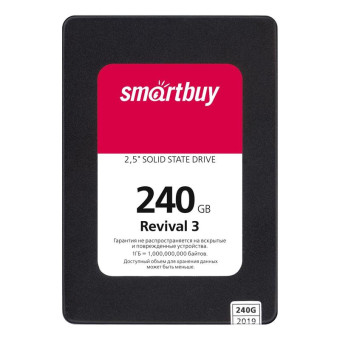 SSD накопитель Smartbuy Revival 3 240 ГБ (SB240GB-RVVL3-25SAT3)