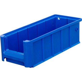 Ящик (лоток) SK полочный полипропиленовый 300x117x90 мм синий