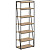 Стеллаж для документов Loftis LMHC 80 (дуб бофорд/черный, 800х430х2253 мм)