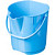 Ведро Ringa 12 л пластик синее (сливной носик, с мерной шкалой, для  пищевых продуктов)