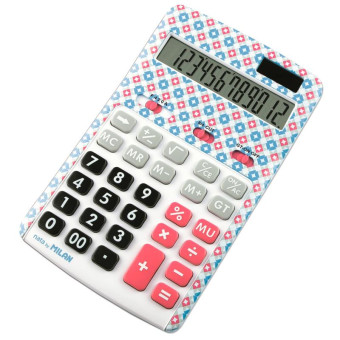 Калькулятор настольный КОМПАКТНЫЙ Milan 150712ACBL 12-разрядный разноцветный
