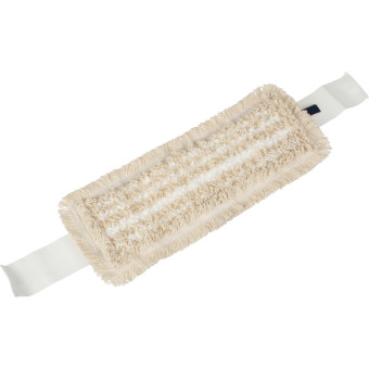 Насадка МОП плоская Дуэт хлопок 40x13 см бежевая