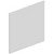 Дверь Norman торцевая для опорной тумбы (белый, 596х583 мм)