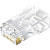 Коннектор ExeGate RJ-45 категории 5e (EX158091RUS) 100 штук в упаковке