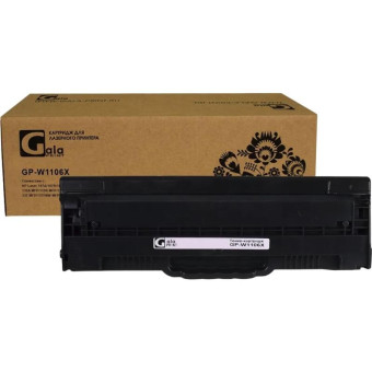 Картридж лазерный GalaPrint W1106X для HP черный совместимый повышенной емкости