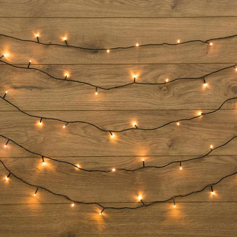 Гирлянда светодиодная Neon-Night Твинкл Лайт линия теплый белый свет 120 светодиодов (15 м)