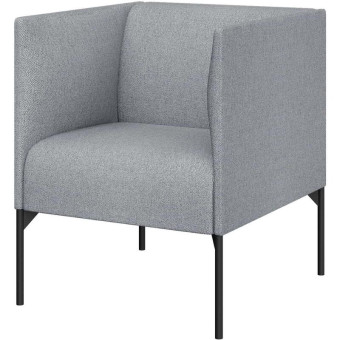 Кресло Бридж Brd1-2 светло-серое (ткань)