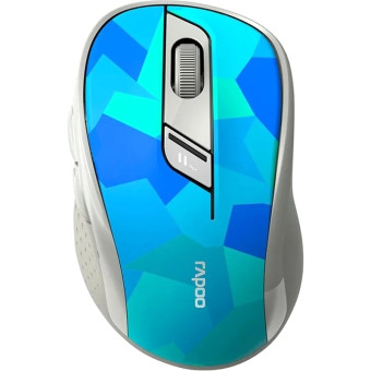 Мышь беспроводная Rapoo M500 синяя (M500-BLU)