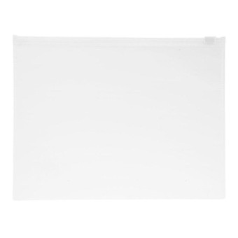 Папка-конверт на молнии Attache Economy Элементари А5 бесцветная 160 мкм (3 штуки в упаковке)