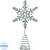 Верхушка на ёлку Magic Time сталь серебристая (высота 19.5 см)