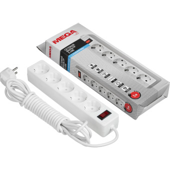 Сетевой фильтр Promega jet на 5 розеток 5 метров