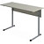 Парта двухместная Комфорт серый/серый рост 6