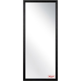Зеркало настенное Комус Мебель НБ72 (чёрный, 600х1400 мм)