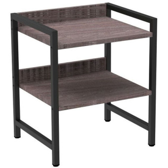 Тумба прикроватная Комус Мебель Онега-12 (ясень анкор тёмный,  425х350х500 мм)