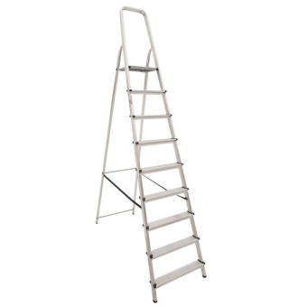 Стремянка алюминиевая 9 ступеней Новая Высота 1110109