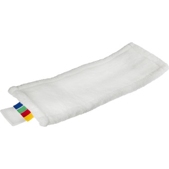 Насадка МОП прямоугольная A-VM микрофибра 40х12 см белая