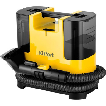 Пылесос Kitfort КТ-5162-3 желтый, моющий