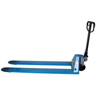 Тележка гидравлическая (рохля) Tor RHP (2500 кг, 550x2000 мм,  полиуретановые колёса, 118256)