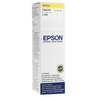 Чернила Epson T6644 C13T66444A желтые оригинальные