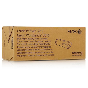Тонер-картридж Xerox 106R02732 черный оригинальный повышенной емкости