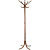 Вешалка напольная В 8Н на 5 персон (средне-коричневая)