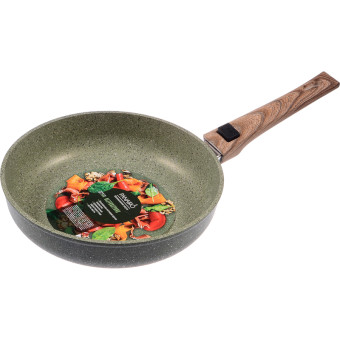 Сковорода Panairo OliverStone алюминий/мраморное покрытие со съемной ручкой 26 см