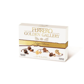 Шоколадные конфеты Ferrero Signature Golden Gallery ассорти 120 г