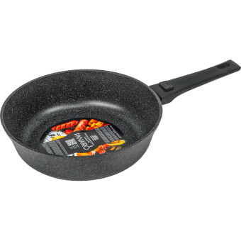 Сковорода Panairo Soverdo induction 28 см с антипригарным покрытием/со  съёмной ручкой