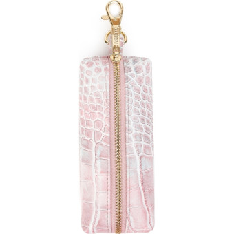 Ключница женская Fabretti из натуральной кожи розового цвета  (Q250013N-5)